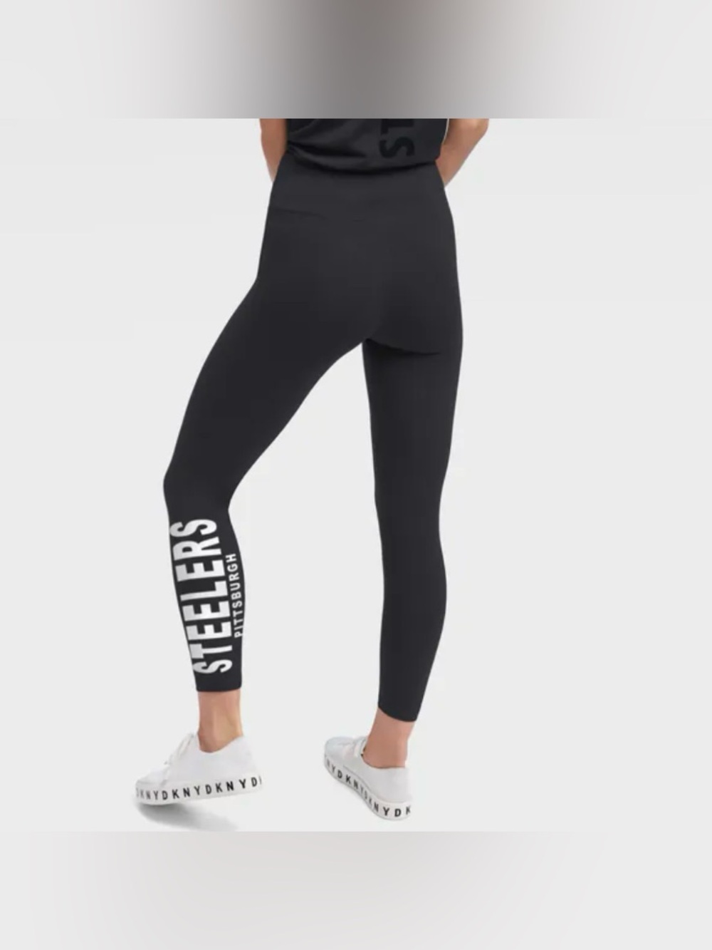 Pittsburgh Steelers DKNY Sport Women's Zen
Leggings Black White Small NFL Sporty
